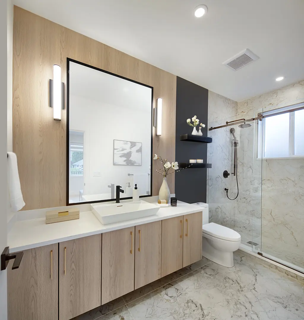 Residence I primary bathroom