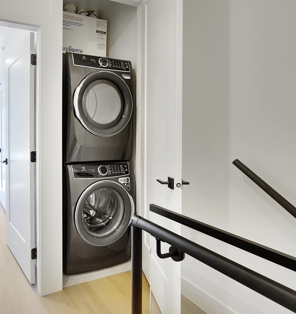Residence III laundry area