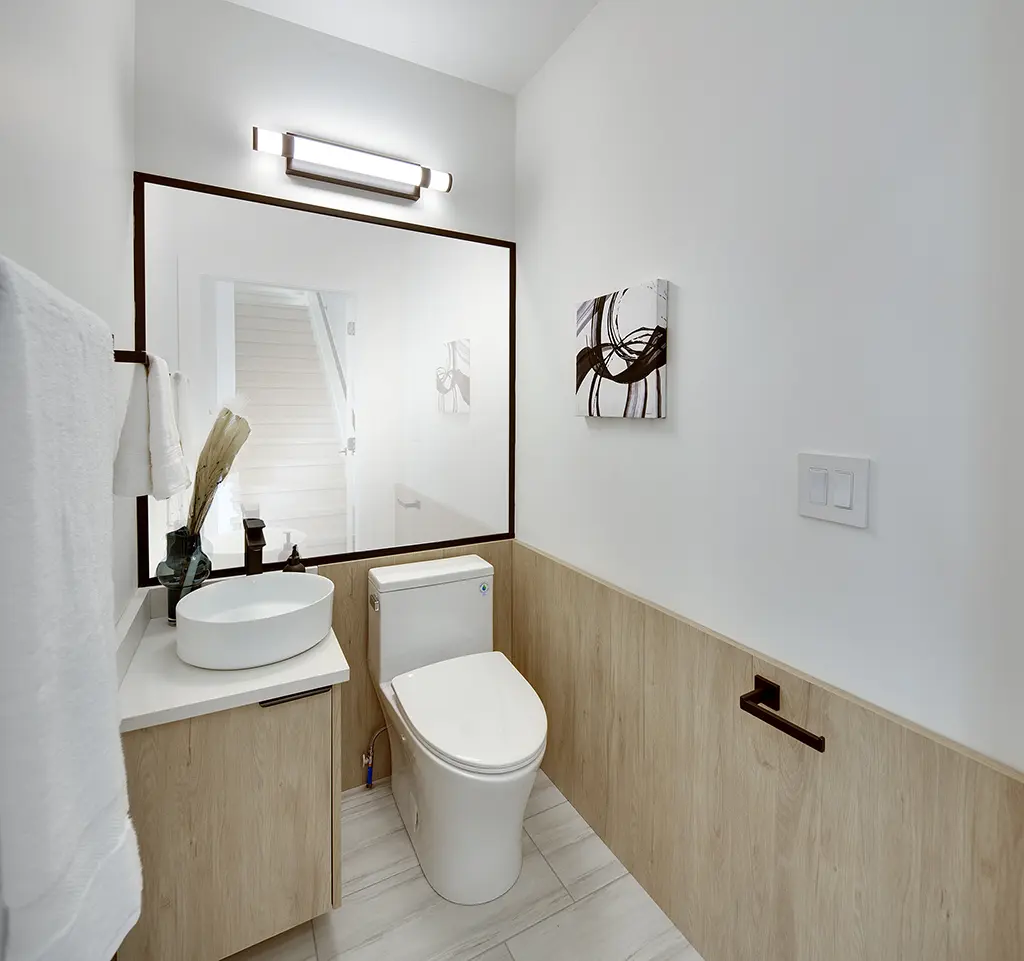 Residence II powder room